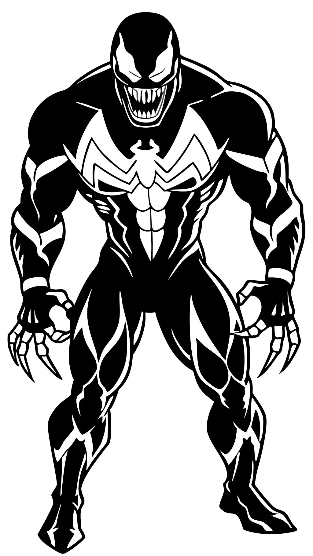 venom and carnage coloring pages